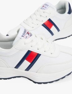 Tommy Hilfiger damksie FLAG LOW CUT LACE-UP SNEAKERS T3X9-33877-1695X336-X336 WHITE/BLUE 40 7