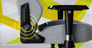 Krzesło biurowe Hator HTC3016M Darkside 3M Fabric Spelu krzesło HTC3016M (8721325182357) 9