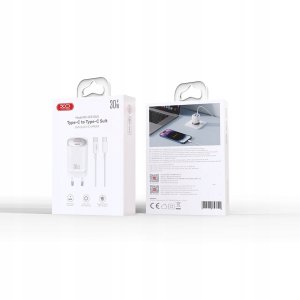 Ładowarka XO CE21 Ładowarka do telefonu Type C/USB + Type C kabel 1m CE21 TYPEC (6920680853915) 4