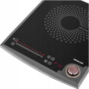 Płyta wolnostojąca Sencor SCP 3414GY Płyta indukcyjna z 1 elementem grzewczym 2000W SCP 3414GY (8590669386697) 4