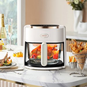 Frytkownica beztłuszczowa Haeger Air Glass AF-G45.006B 2