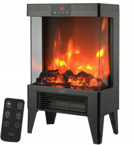 Adler AD 7755 Kominek elektryczny z pilotem 2000W 5905575910066 3