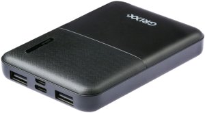 Grixx Powerbank 5000mAh Micro USB & USB-C Black 2
