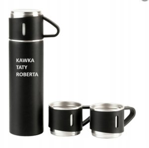 Floria ZLN0743 Termoss z zestaw dwóch kubków 500ml 2