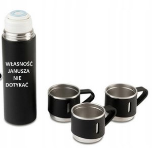 Floria ZLN0743 Termoss z zestaw dwóch kubków 500ml 4