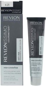Revlon, Revlonissimo Colorsmetique, Permanent Hair Dye, 4.25 Medium Chocolate Brown, 60 ml For Women 2