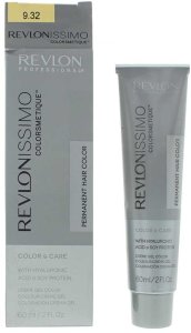 Revlon, Revlonissimo Colorsmetique, Permanent Hair Dye, 9.32 Very Light Golden Pearl Blonde, 60 ml For Women 2