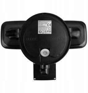 Kinkiet Maclean Ścienna lampa LED Maclean, z czujnikiem PIR, 20W, 1500lm, IP65, neutral white 4000K, czarna, MCE524 B 7