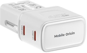 Mobile Origin 45W Travel Adapter, EU/US/UK/AU PW26, white 2
