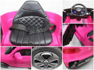 Mercedes GLC COUPE Concept 4x4 RÓŻOWY EVA SKÓRA Licencja Akumulator litowo-jonowy EDUKAMP 7