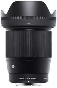 Sigma 16mm F1.4 DC DN | C, Wide lens, 16/13, Nikon Z 3