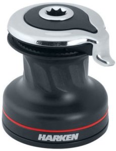 Barkan Harken Radial wciągarka ST 1-speed czarny aluminium 2