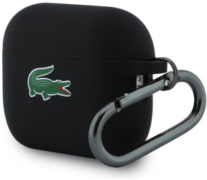 Etui Lacoste Silicone Croc Logo AirPods Pro 3 czarny 3