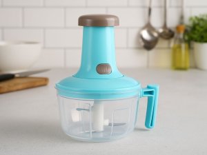 Rozdrabniacz Przyjaciele Ręczny siekacz do warzyw, owoców i mięsa mikser kuchenny z mieszadłem 2w1 5