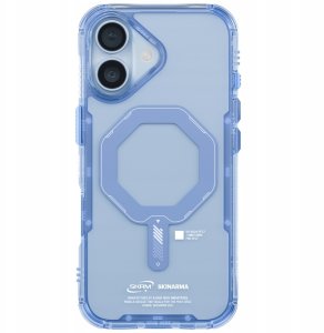 SKINARMA Etui Skinarma Saido do iPhone 17 Magnetic Charging niebieski 3
