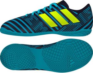 Adidas Buty piłkarskie Nemeziz 17.4 IN Jr niebiesko-czarne r. 28 (S82465) 1
