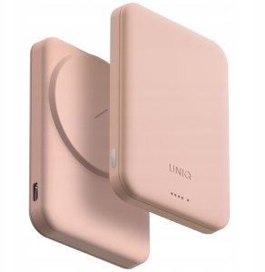 Powerbank UNIQ Lyden Lexa Magnetic 5000mAh PD USB-C MagSafe różowy 2