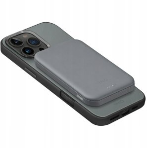 Powerbank UNIQ Lyden Lexa Magnetic 5000mAh PD USB-C MagSafe zielony 3