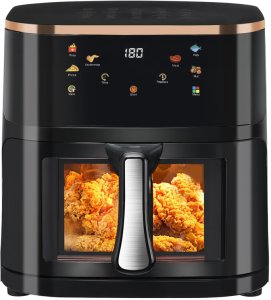 Frytkownica beztłuszczowa frytownica air fryer duża do pieczenia 1400w 10l 2