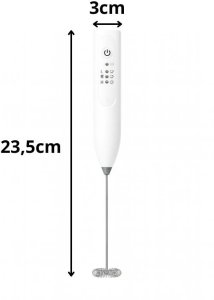 Spieniacz do mleka Verk Biały 3