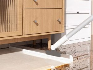 Ściągaczka do wody podłóg okien szyb luster z długim kijem teleskopowym 3