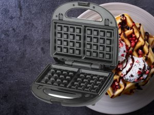 Opiekacz 3w1 toster gofrownica donuty wymienne płyty 850w nieprzywierający 2