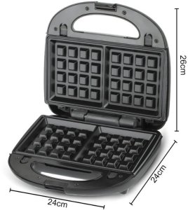 Opiekacz 3w1 toster gofrownica donuty wymienne płyty 850w nieprzywierający 5