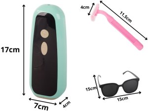Depilator laserowy ipl bezbolesny do bikini całego ciała zestaw z okularami 5