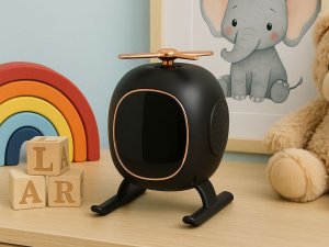 Głośnik bluetooth z aromaterapią budzik lampka nocna zapachowa led timer 2