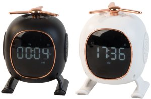 Głośnik bluetooth z aromaterapią budzik lampka nocna zapachowa led timer 6