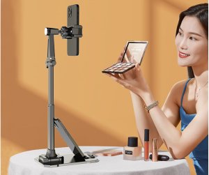 Podstawka uchwyt stojak na telefon tablet regulowany obrotowy do filmów 5