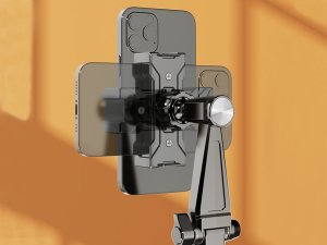 Podstawka uchwyt stojak na telefon tablet regulowany obrotowy do filmów 7