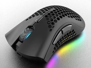 Myszka bezprzewodowa 2,4 ghz mysz do laptopa sensor optyczny podświetlenie 11