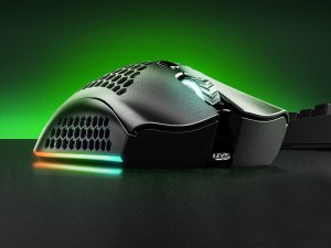 Myszka bezprzewodowa 2,4 ghz mysz do laptopa sensor optyczny podświetlenie 8