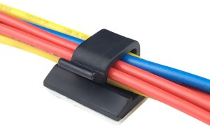 Organizer uchwyt na kable do kabli przewodów zaczep maskownica klips 10szt 3