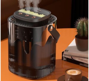 Nawilżacz powietrza Verk Nawilżacz powietrza dyfuzor zapachowy aromaterapia podświetlenie rgb usb 3