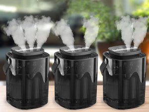 Nawilżacz powietrza Verk Nawilżacz powietrza dyfuzor zapachowy aromaterapia podświetlenie rgb usb 7