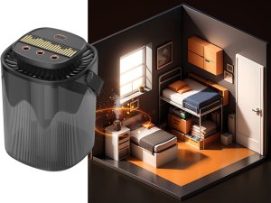 Nawilżacz powietrza Verk Nawilżacz powietrza dyfuzor zapachowy aromaterapia podświetlenie rgb usb 8