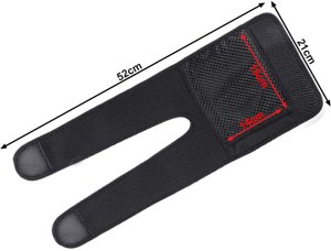 Opaska podgrzewająca na kolano masująca wibracyjna masaż grzejący 3 tryby 9