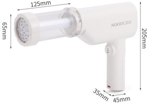 Maszynka do makaronu Verk Maszynka do robienia makaronu automatyczna 5w1 akumulatorowa tłokowa 11