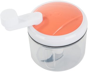 Siekacz do warzyw cebuli szatkownica krajacz ręczna na korbkę ostra ostrze 2