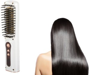 Prostownica szczotka do prostowania włosów 2w1 elektryczna bezprzewodowa 3