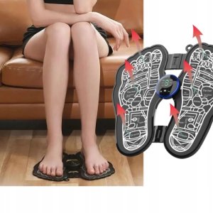 Mata ems masażer do stóp elektrostymulator mięśni do stymulacji krążenia 3