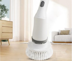 Elektryczna szczotka obrotowa do fug kafli mop z 6 końcówkami tornado 9