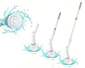 Elektryczna szczotka obrotowa do fug kafli mop z 6 końcówkami tornado 10