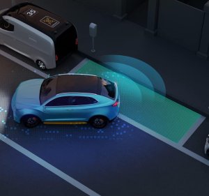 Czujniki parkowania cofania tył zestaw 4x sensor wyświetlacz lcd 5