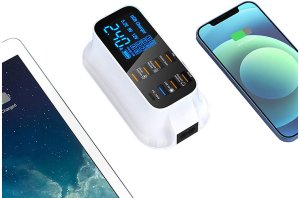 Szybka ładowarka do telefonu 8 x usb qc 3.0 typ c 8