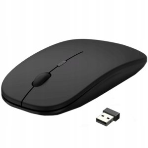 Mysz myszka optyczna bezprzewodowa slim 2,4 ghz 4