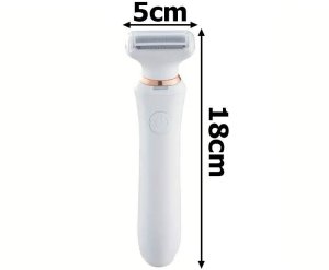 Golarka damska depilator trymer maszynka do ciała usb na mokro sucho aku 6