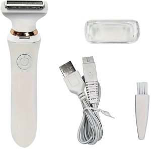 Golarka damska depilator trymer maszynka do ciała usb na mokro sucho aku 7